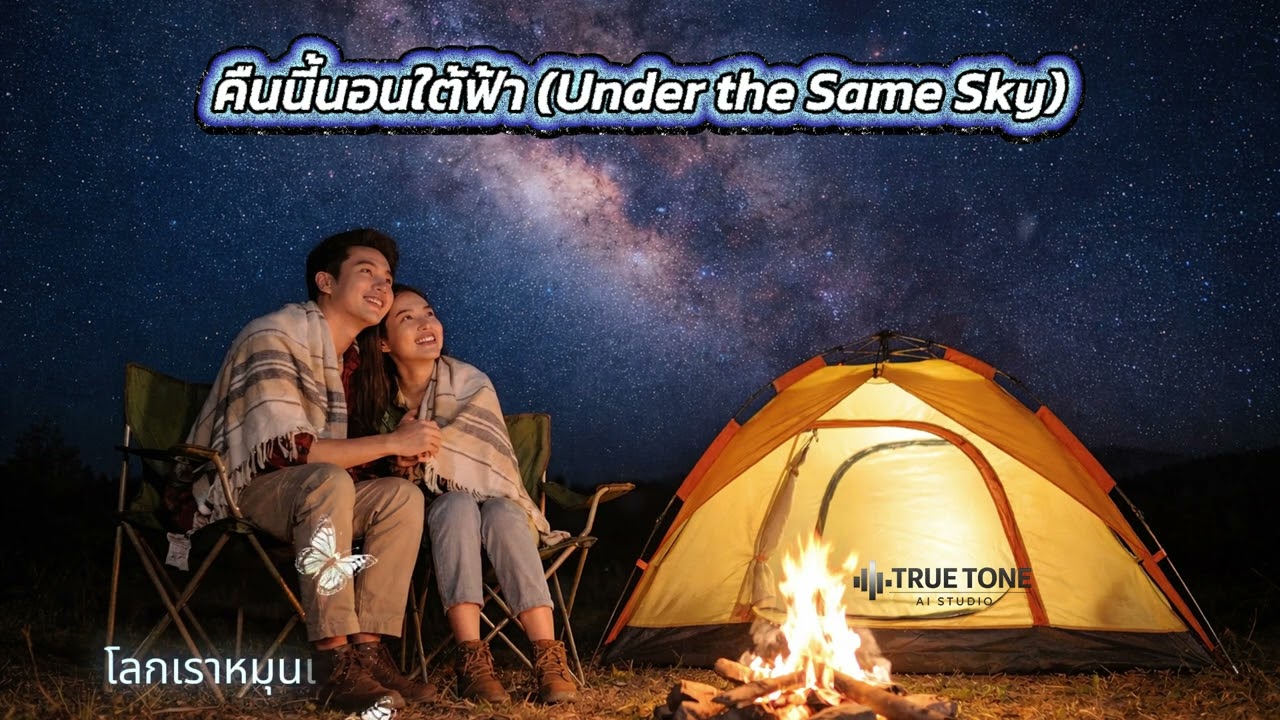 คืนนี้นอนใต้ฟ้า (Under the Same Sky) | Official Audio – TRUE TONE