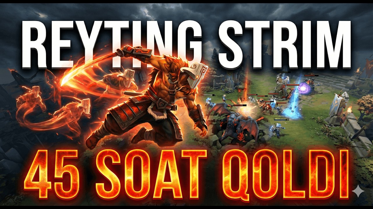 DOTA 2: Rankgacha 45 Soat Qoldi ⏳ STRIM