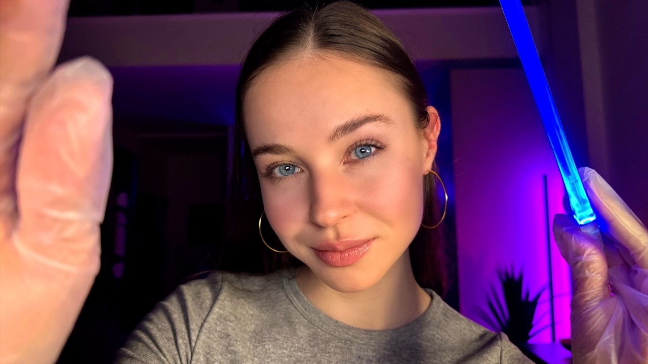 ASMR Gentle Doctor Checks On You 🩺 Cranial Nerve Exam, Ear Cleaning & Scalp Care