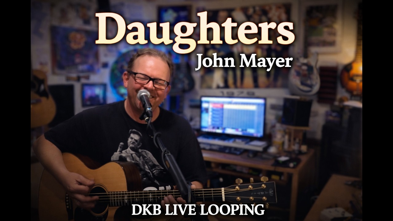 Daughters - John Mayer (Live Looping Guitar) | David K Butler (DKB Live)