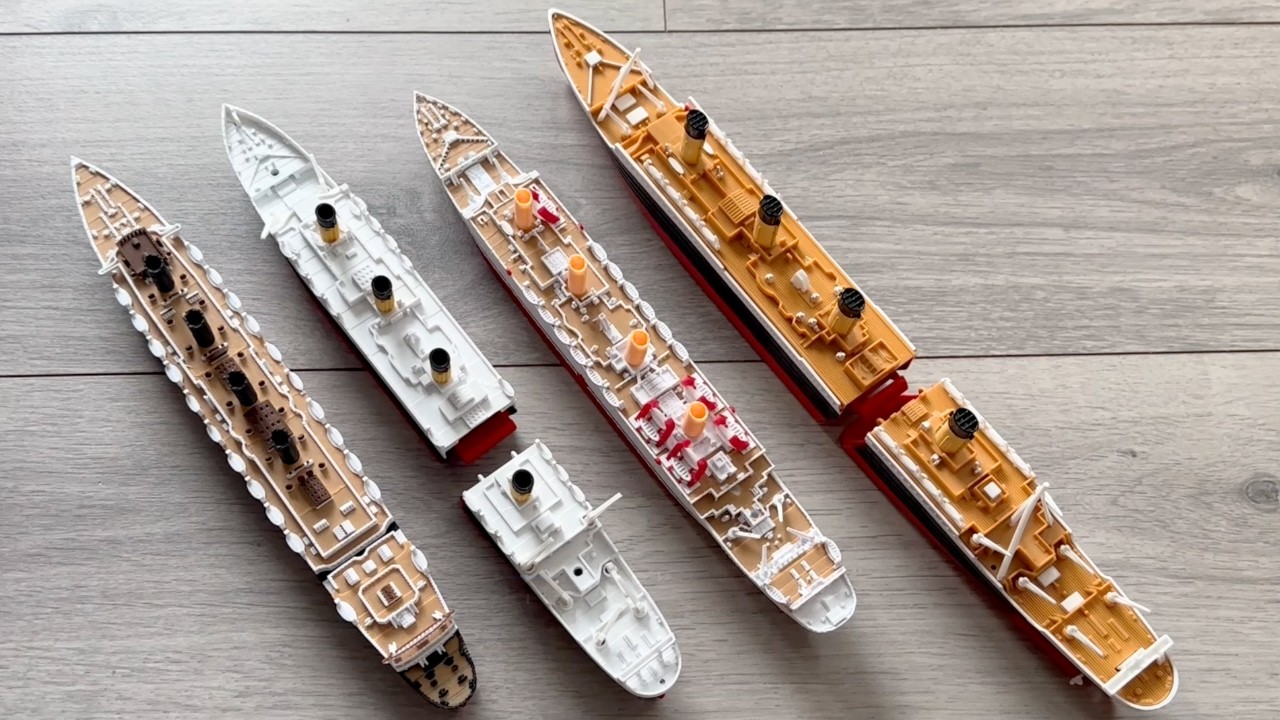I'm Putting My 4 Submersible Models To The Ultimate Sinking Test