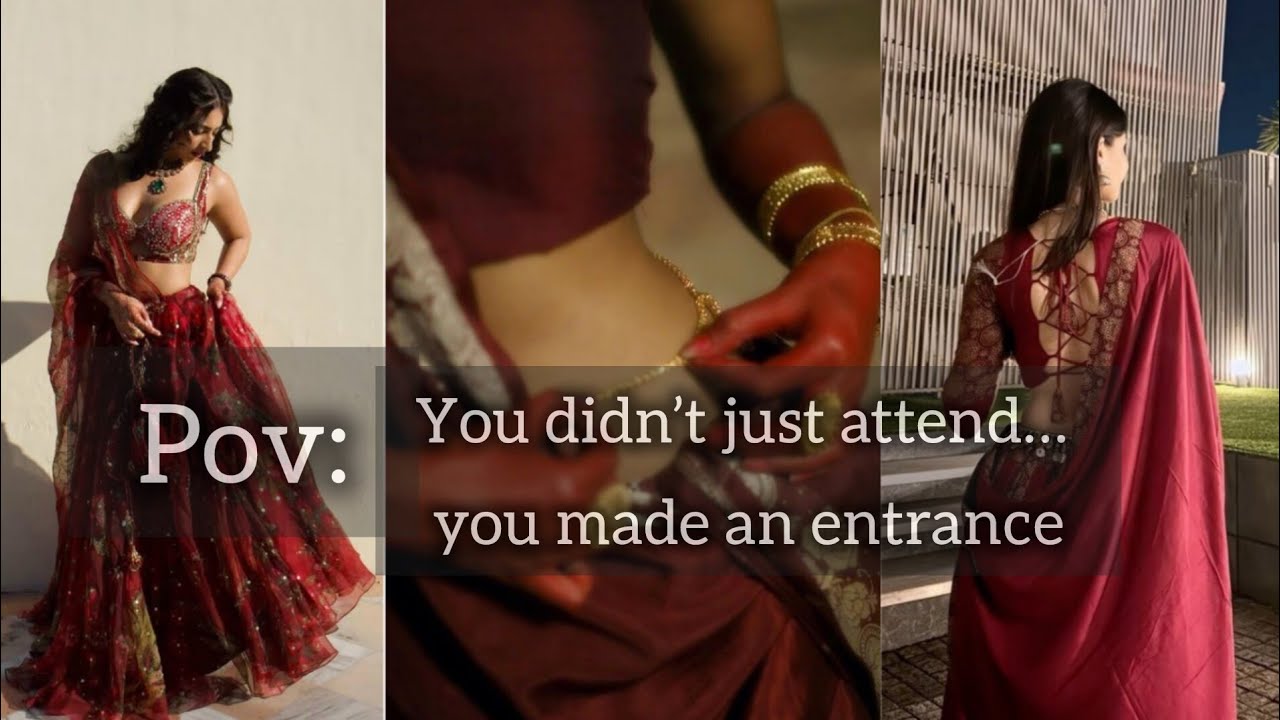 POV: You didn’t just attend… you made an entrance🤍💅🏽✨ | Desi Baddie | Main character energy ✨💅🏽