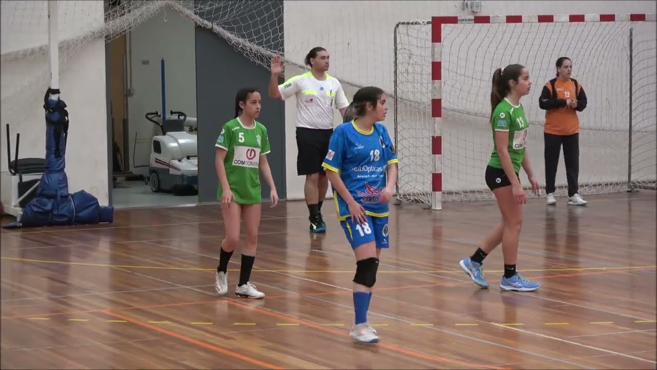 Andebol: CA Leça (B) - CD Rio Tinto U16W ABR2023