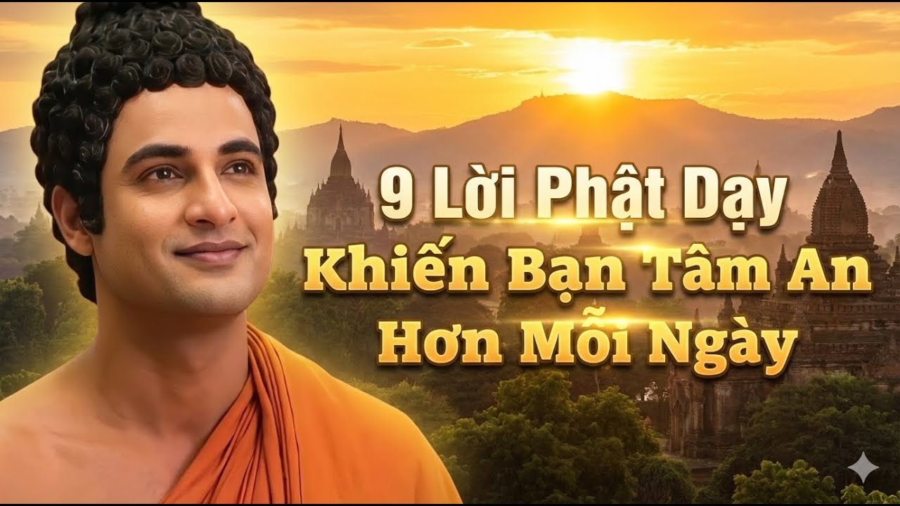 9 Lời Phật Dạy Khiến Bạn Tâm An Hơn Mỗi Ngày