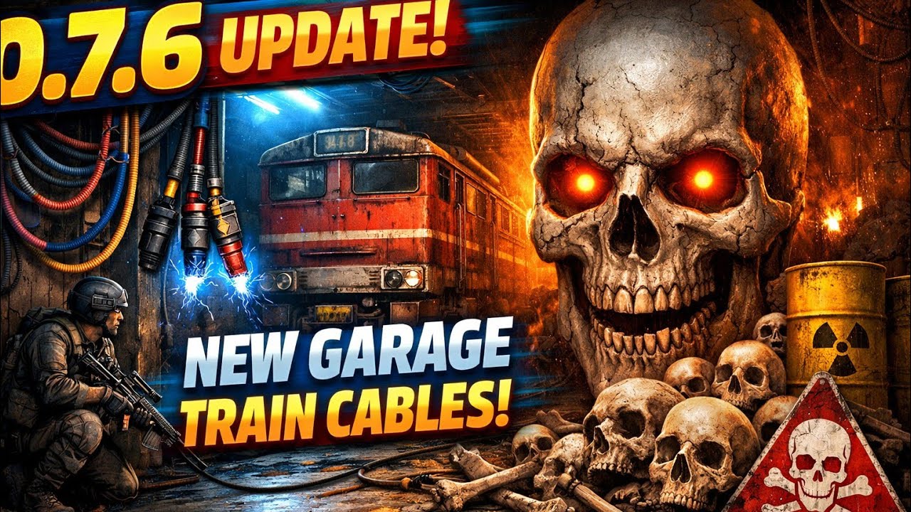     Update 0.7.6 Preview! - New Garage Train Cables & more in Truckers of Europe 3 | #indianrailways