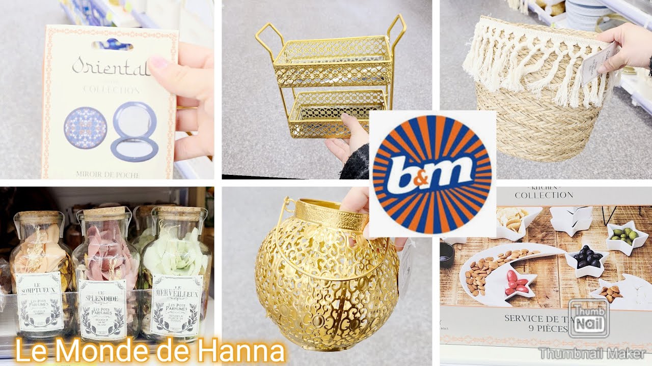B&M FRANCE ARRIVAGE 25-03 SAVEUR DE L'ORIENT - AÏD - DÉCORATION