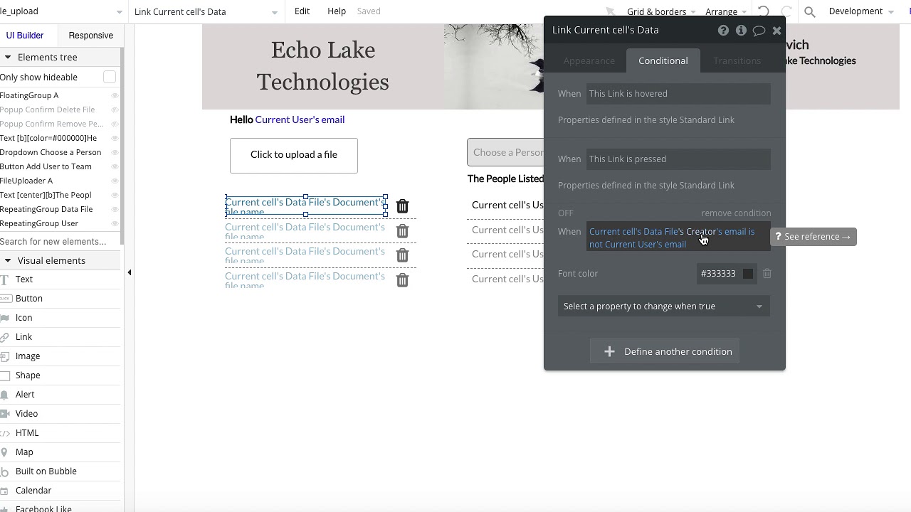 How to Upload and Download Files in Your Bubble.io No Code Web App