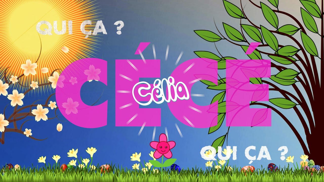 Chanson pour Célia - CÉCÉ - Yo