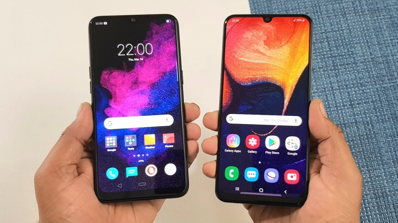 Samsung Galaxy A50 vs Realme 3 SpeedTest & Camera Comparison