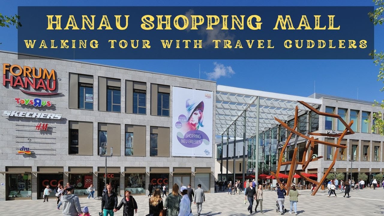 Walking Tour of Hanau Forum Mall & Friedtplatz: Explore Shopping & City Life in Germany