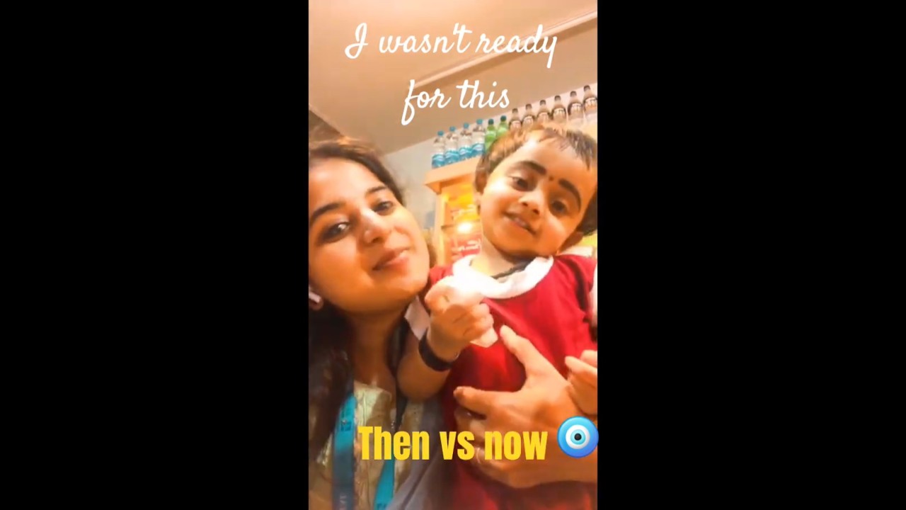 Stop growing baby🥰kannamthumbi poramo