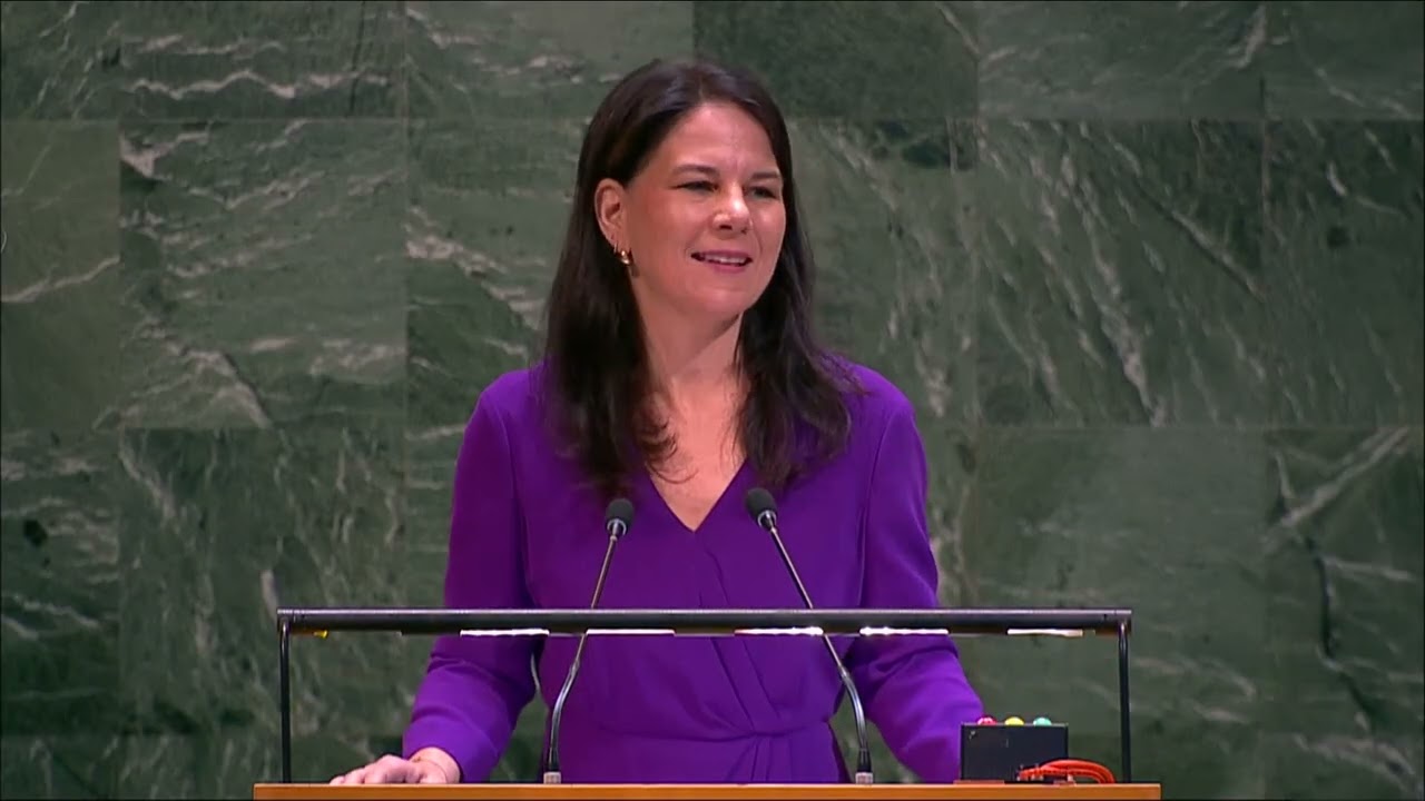 PGA H.E. Annalena Baerbock at Commission on the Status of Women opening #CSW70 @unitednations