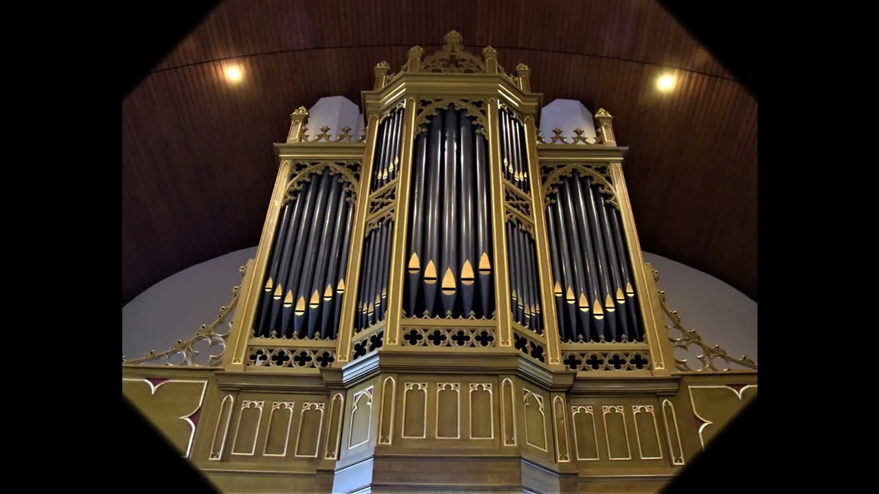 Wim Bomhof - Psalm 4  Kerkorgel N.H.Kerk Nunspeet