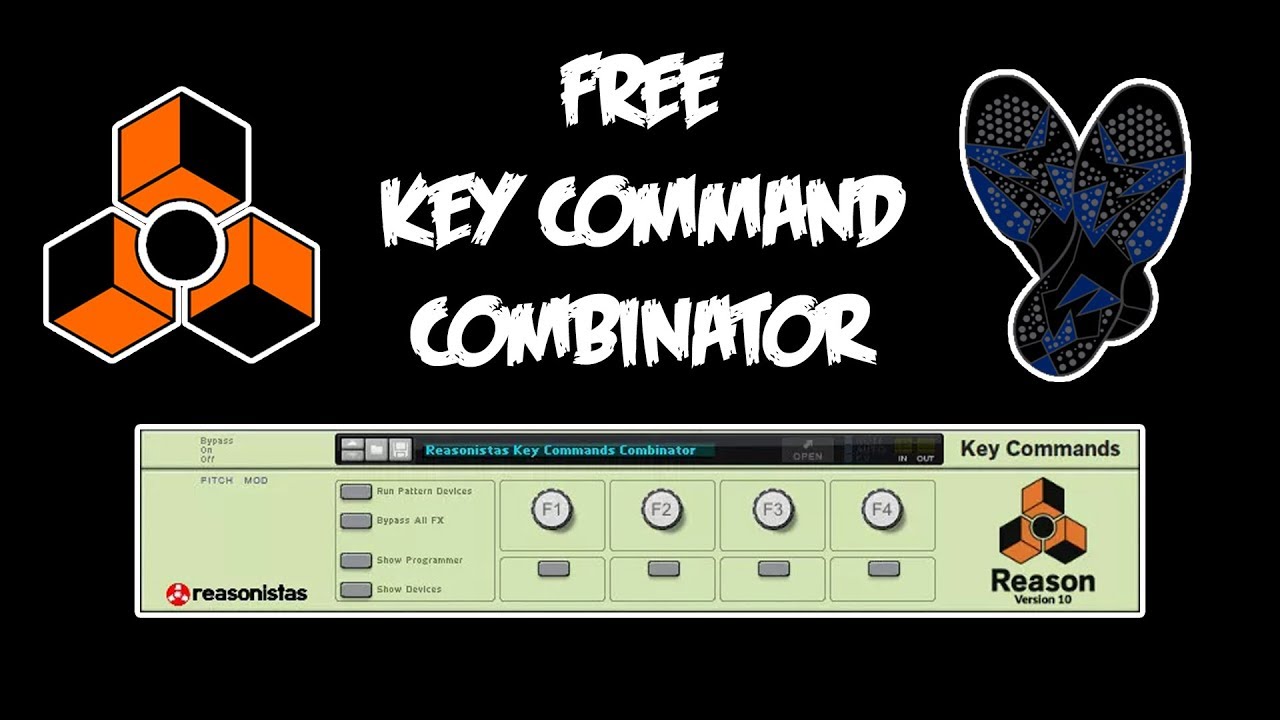 💧 Quick Tip - FREE Key Commands Combinator | Reason 10.1 💧