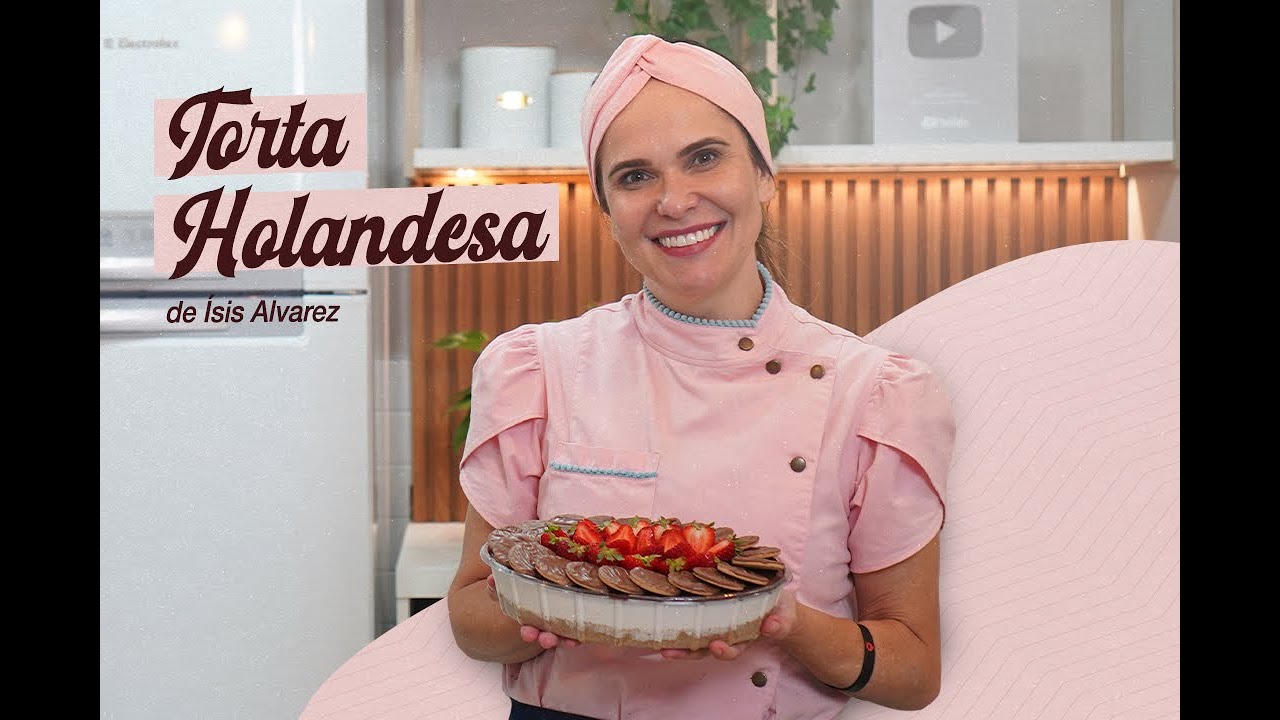 TORTA HOLANDESA NA TRAVESSA 🇳🇱 | Chef Ísis Alvarez