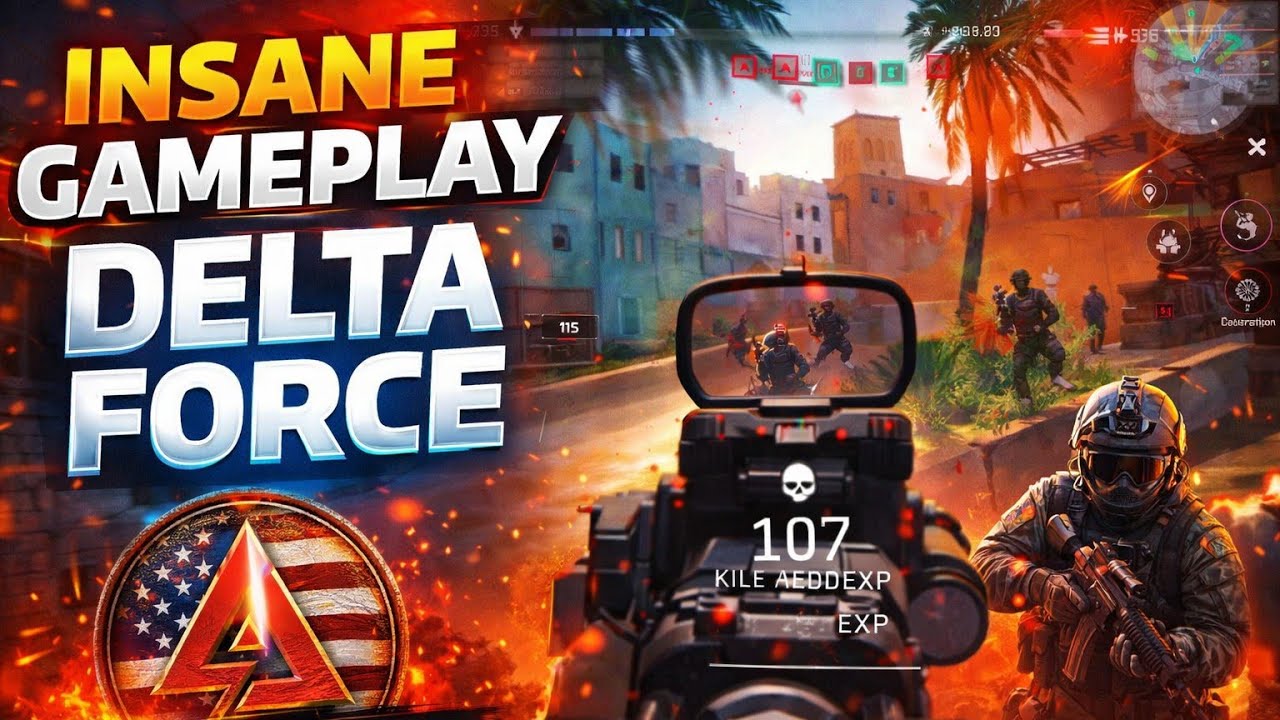 Insane Delta force Full gameplay🔥💀/by Nextgen gameing #deltafore#deltaforce#deltaforcemobile#japan