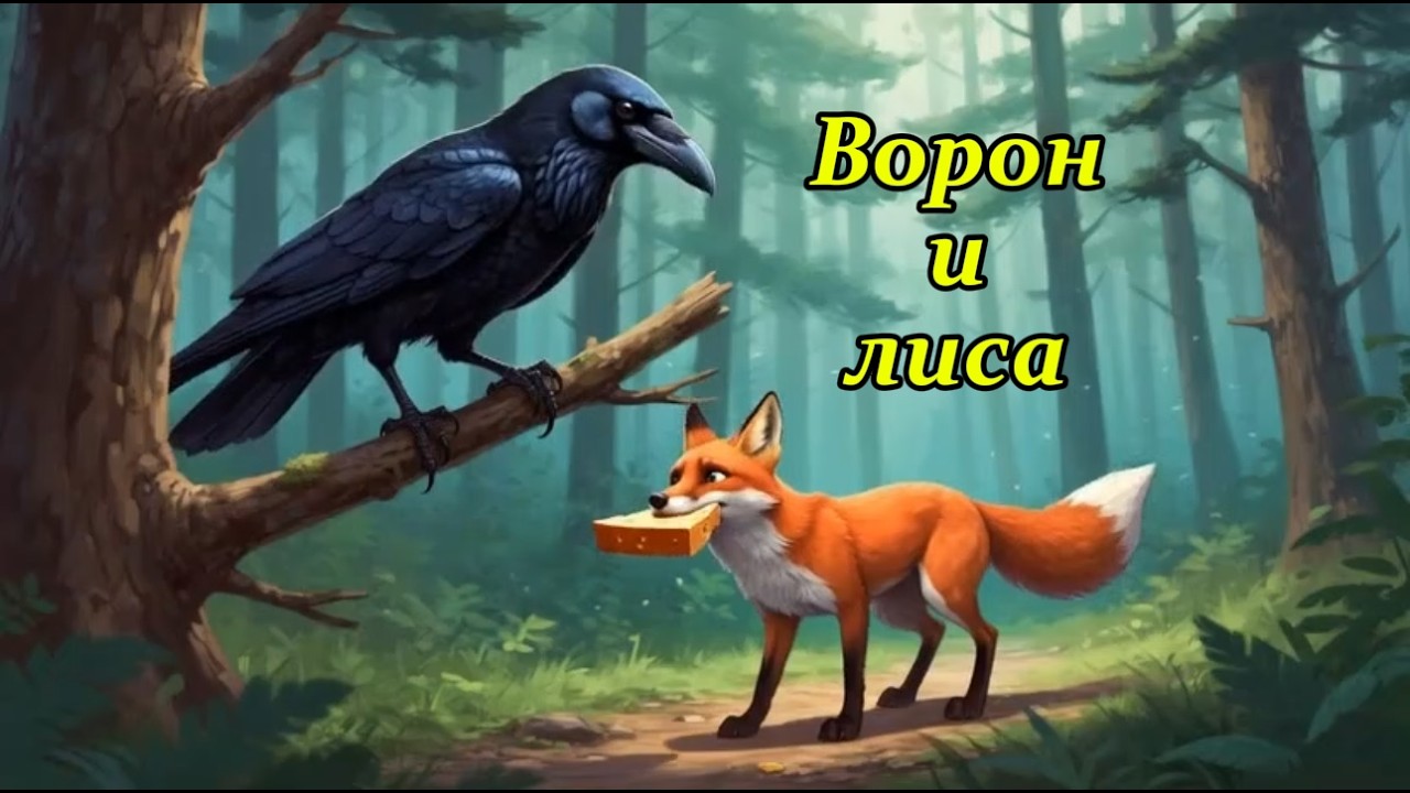Ворон и лиса  Музыкальный клип