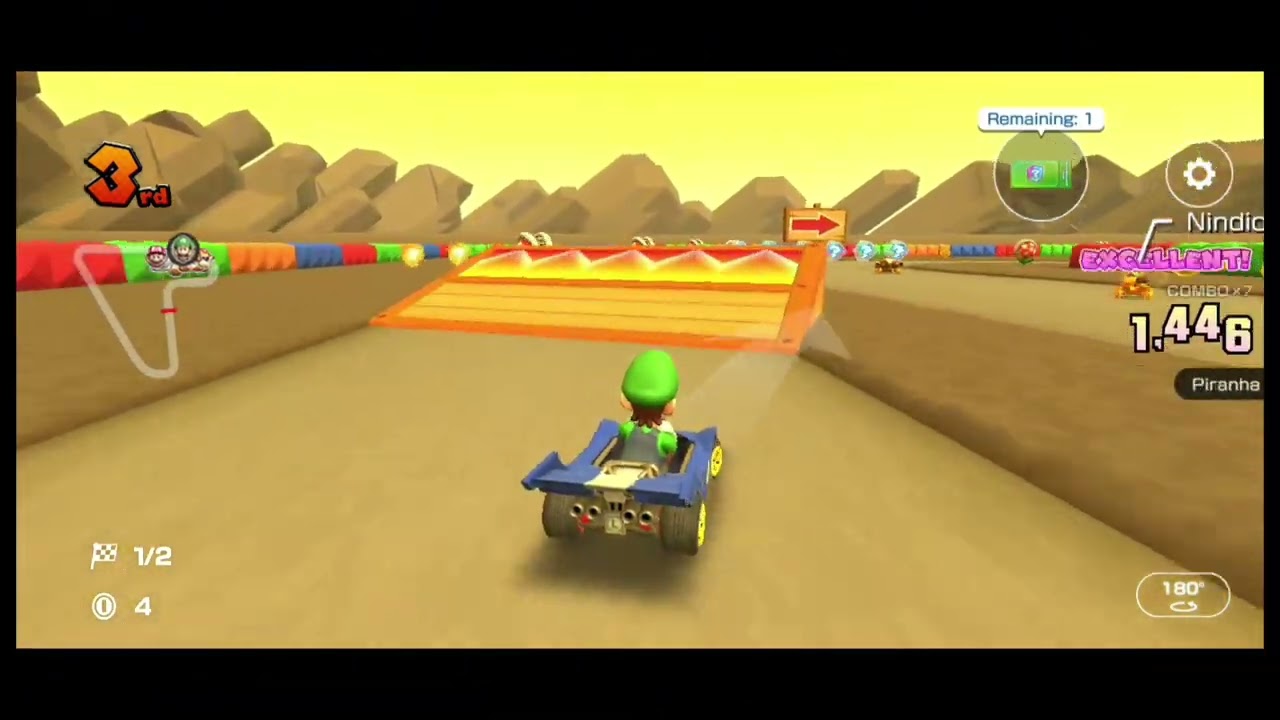 Luigi In Mii Cup | Mario Kart