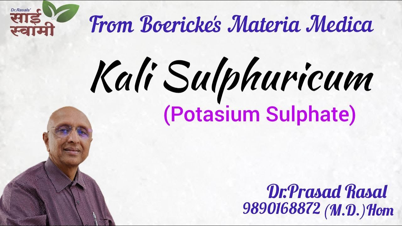 My Experiences with Kali Sulphuricum...