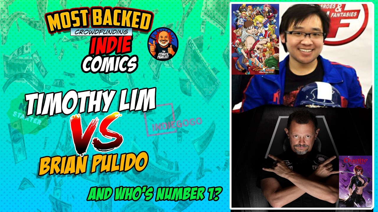 Most Backed crowdfunding Indie Comics - September 2026 Edition