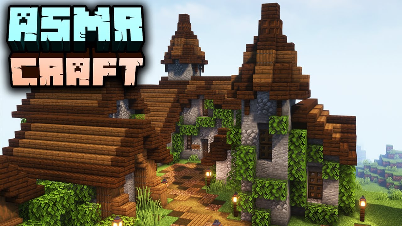 [ASMR] ASMRcraft | Quietly Exploring Pumpshire 😴🎃