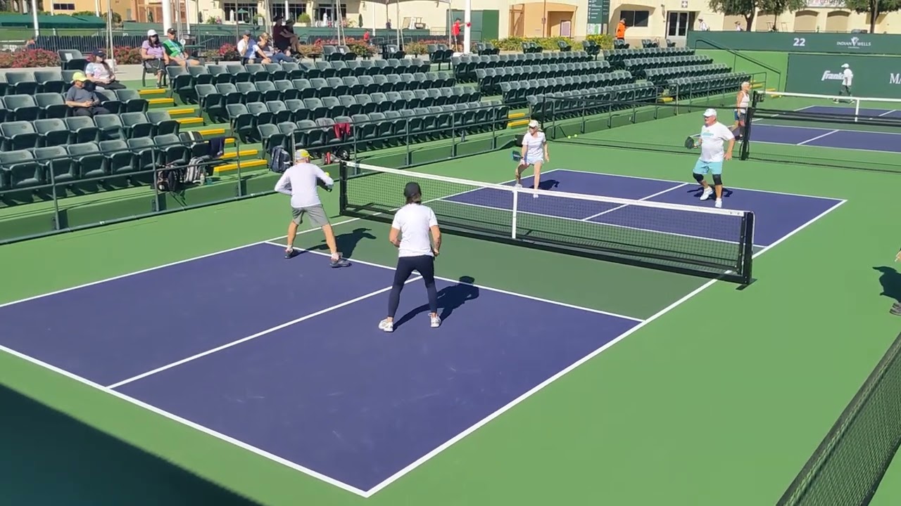 Pickleball Mixed 3.5 70+ at Nationals 2022