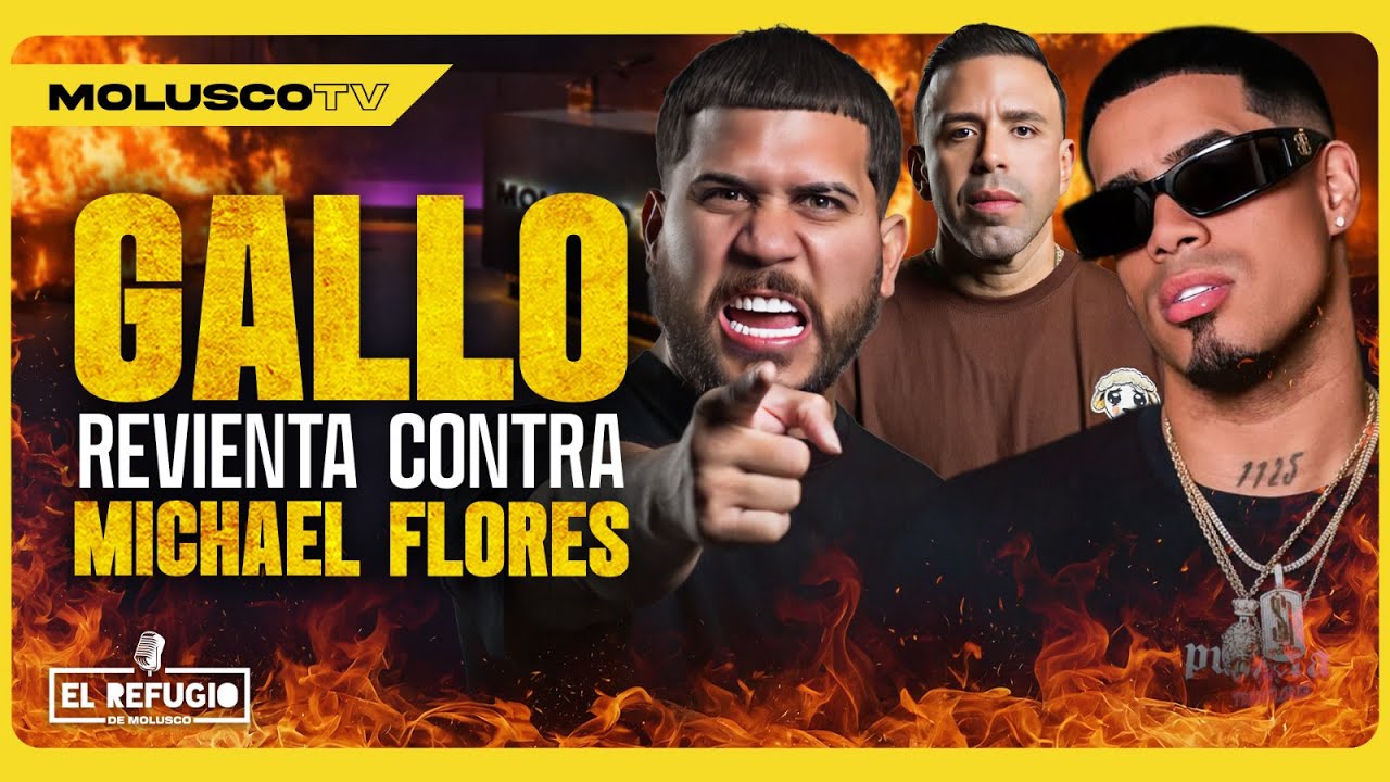 Gallo manda 🔥 a Michael Flores/ Alofoke se la da a Molu/ Sexologa interroga a las nenas