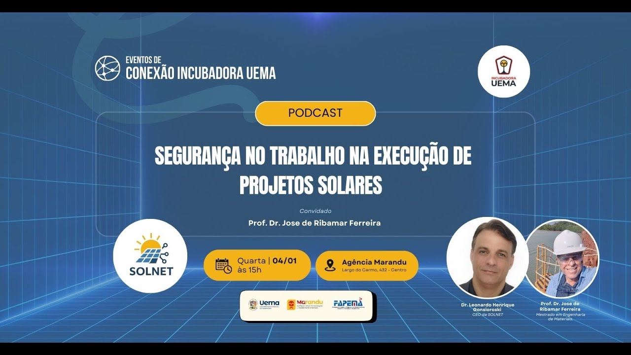 Evento de Conexão Incubadora Uema (SOLNET)