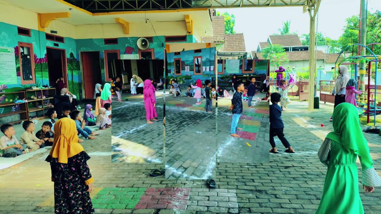 Permainan Gobak Sodor TK IT Al Hidayah