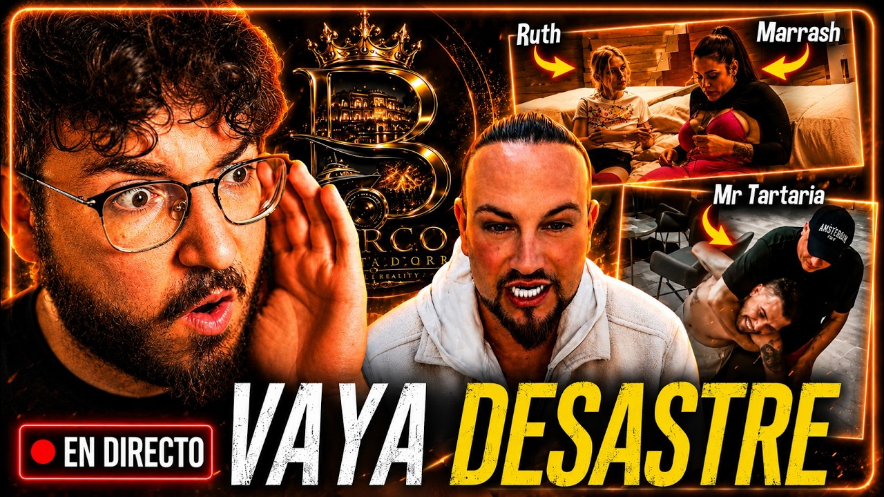 NUEVO REALITY BARCO DOR❤️&zwj;🔥 con MARRASH, RUTH EMPODERADA y JOSE, MR TARTARIA