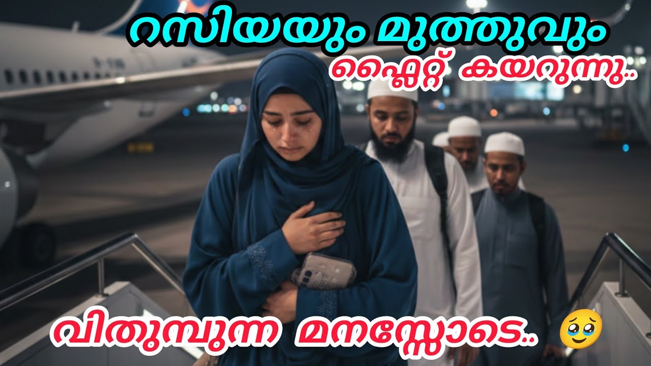 റസിയയും മുത്തുവും ഫ്ലൈറ്റ് കയറുന്നു 🥹വിതുമ്പുന്ന മനസ്സോടെ 😭#noorfathima#