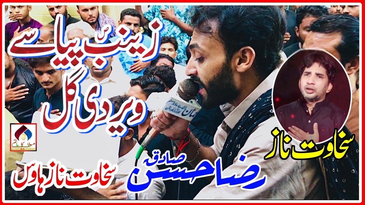 Raza Hasan Sadiq | Zainab Pyasy Veer Di Gal | Live At Sakhawat Naz House | Raza Hasan Sadiq 2022