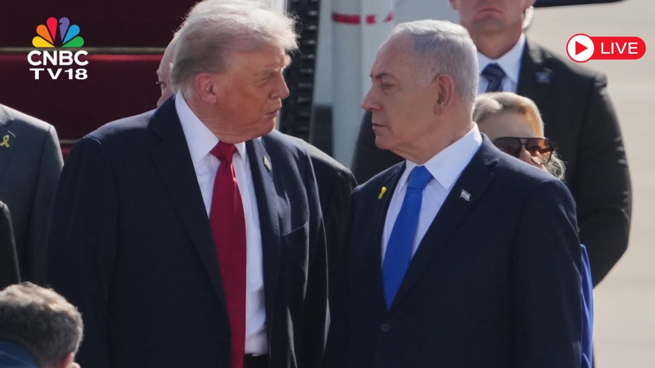 Trump In Tel Aviv LIVE | Netanyahu Welcomes Trump & Melania; Trump To Address Israeli Govt | N18G