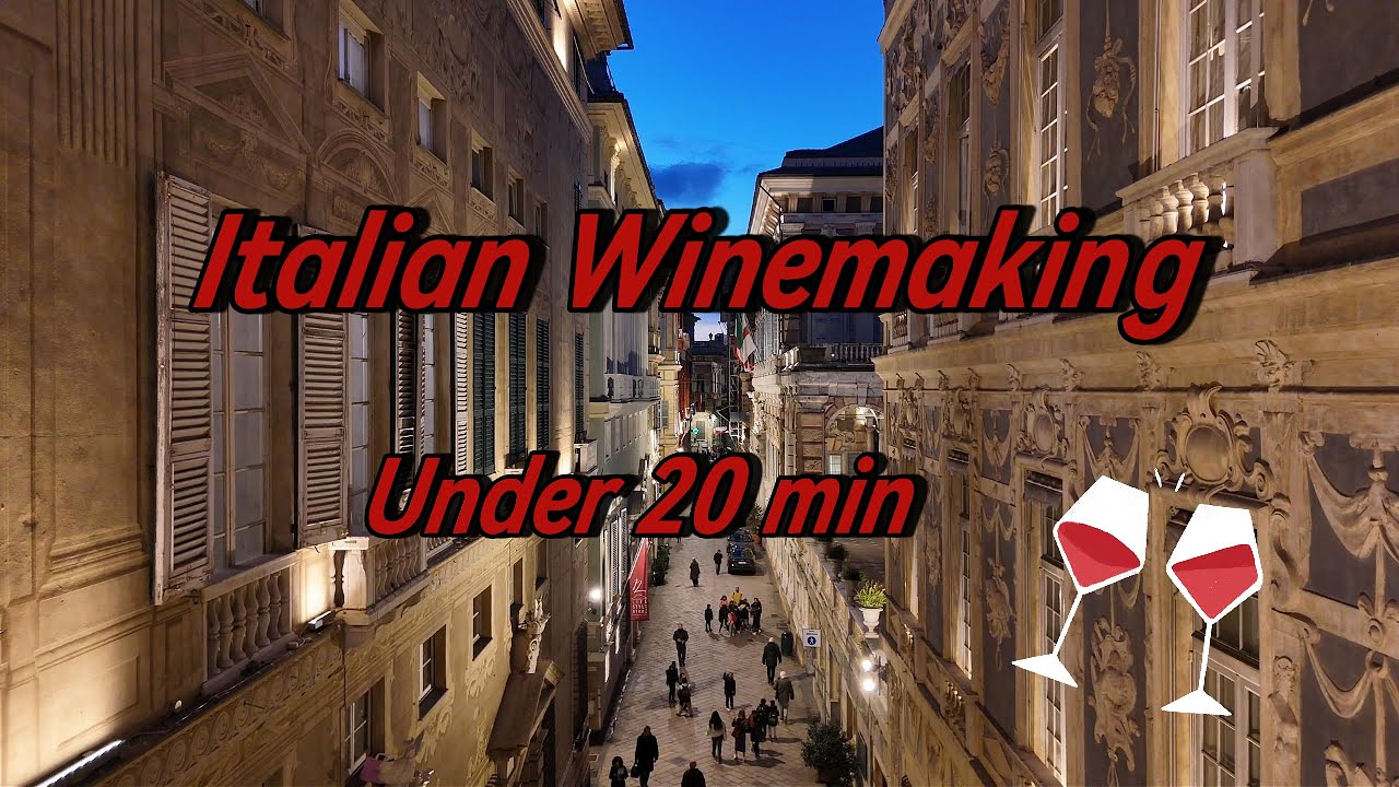 Italian Wine Explained Simply | Under 20 Minutes 
