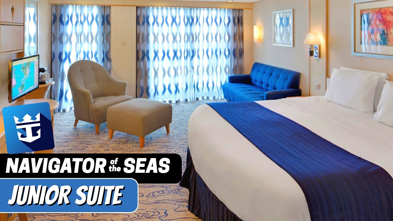 Navigator of the Seas | Junior Suite Full Walkthrough Tour & Review 4K | Royal Caribbean