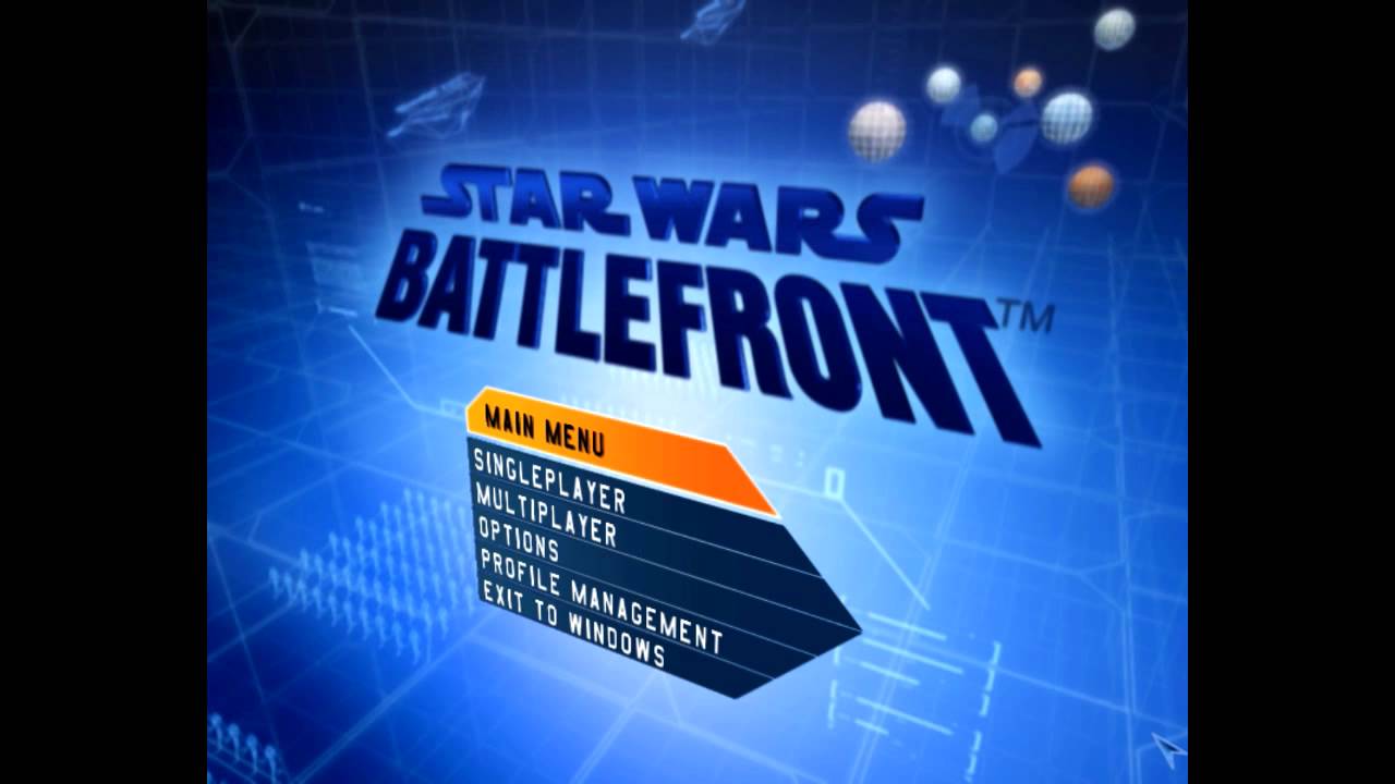Star Wars Battlefront - Main Menu