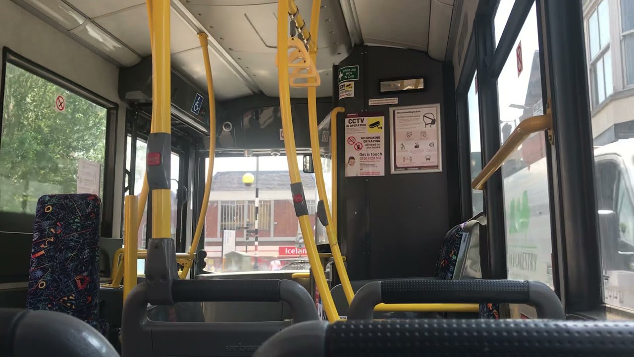 Route D2 Hedingham Envirio 200 ADL bus from Maldon Tesco to Maldon Morrisons *Hill climb*