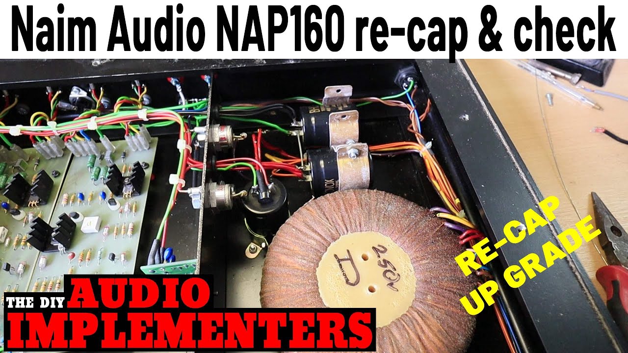 Сервисное обслуживание и модернизация блока питания Naim Audio NAP160.