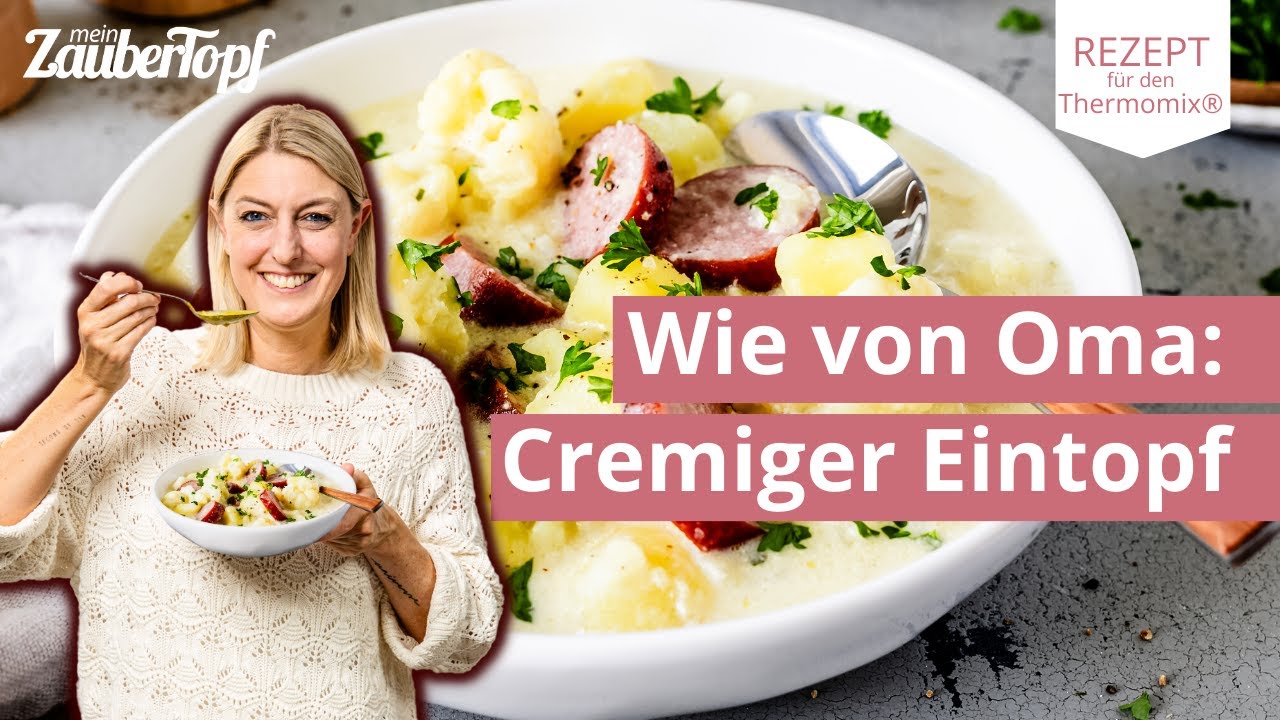 😍🥔 Blumenkohl-Kartoffel-Eintopf wie bei Oma | Thermomix&reg; Rezept