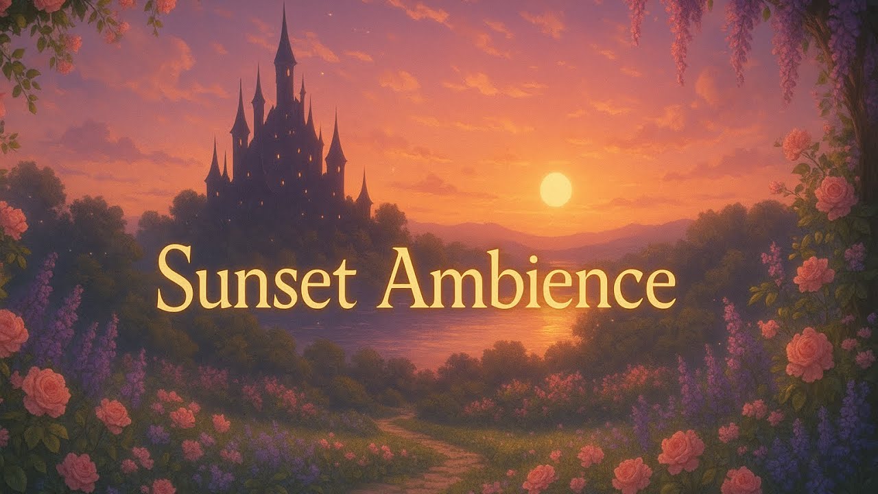 Enchanted Castle Sunset &ndash; Relaxing Disney Ambience