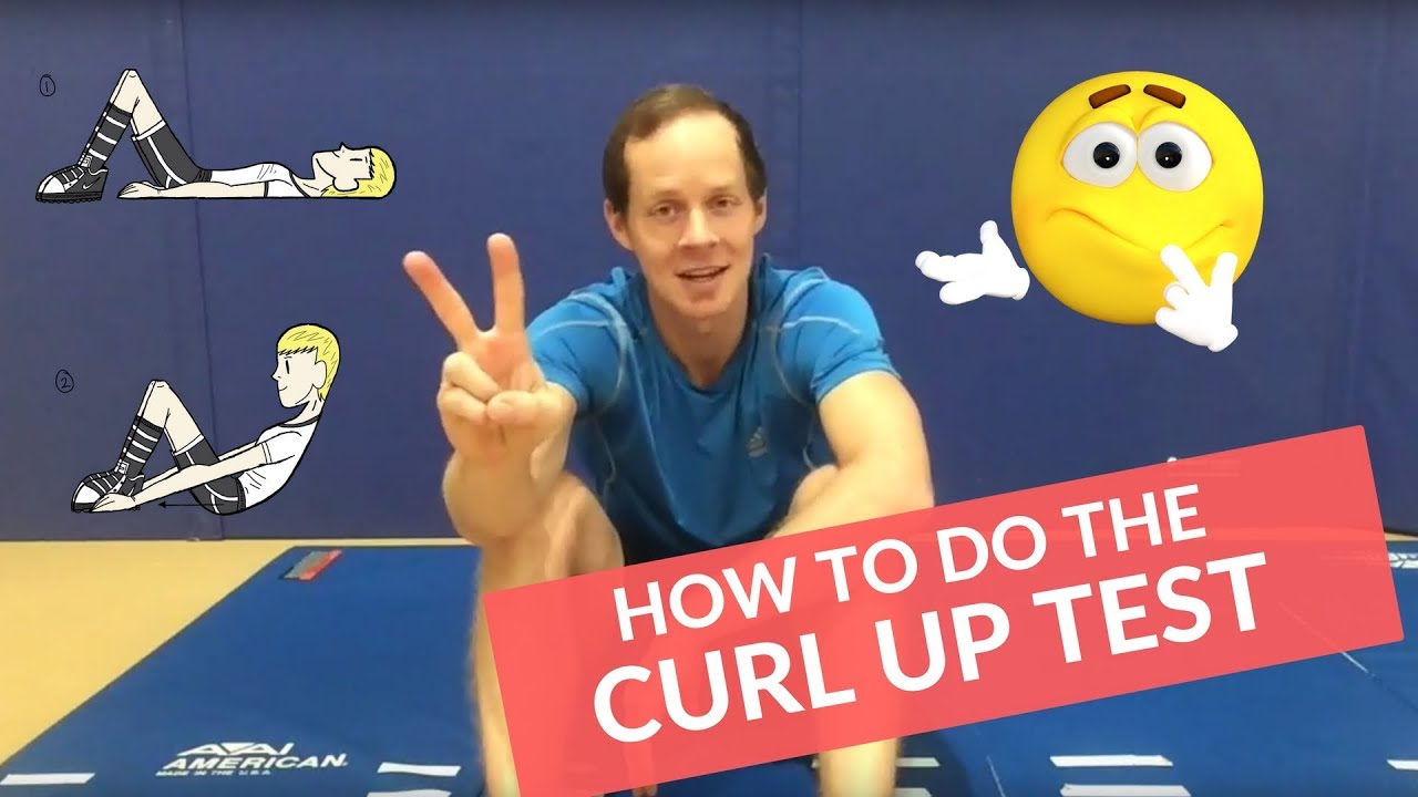 Как пройти тест &laquo;Скручивание&raquo; |Fitnessgram на уроках физкультуры|