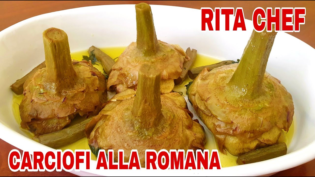 CARCIOFI ALLA ROMANA⭐RITA CHEF | Una Bontà Straordinaria!