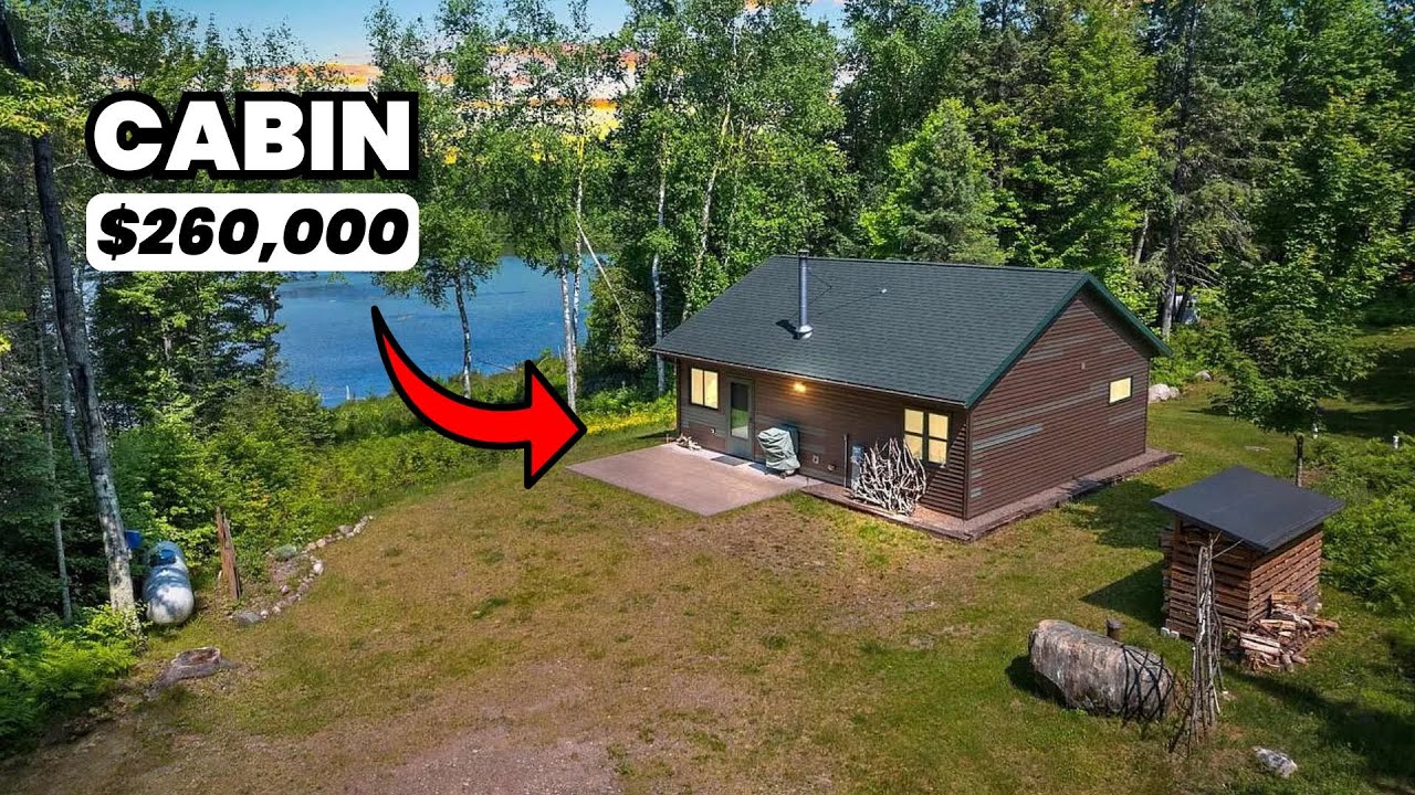Cabin For Sale on 8+ Acres in Wisconsin