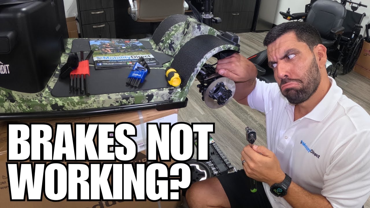 Как починить или отрегулировать тормоза на самокате