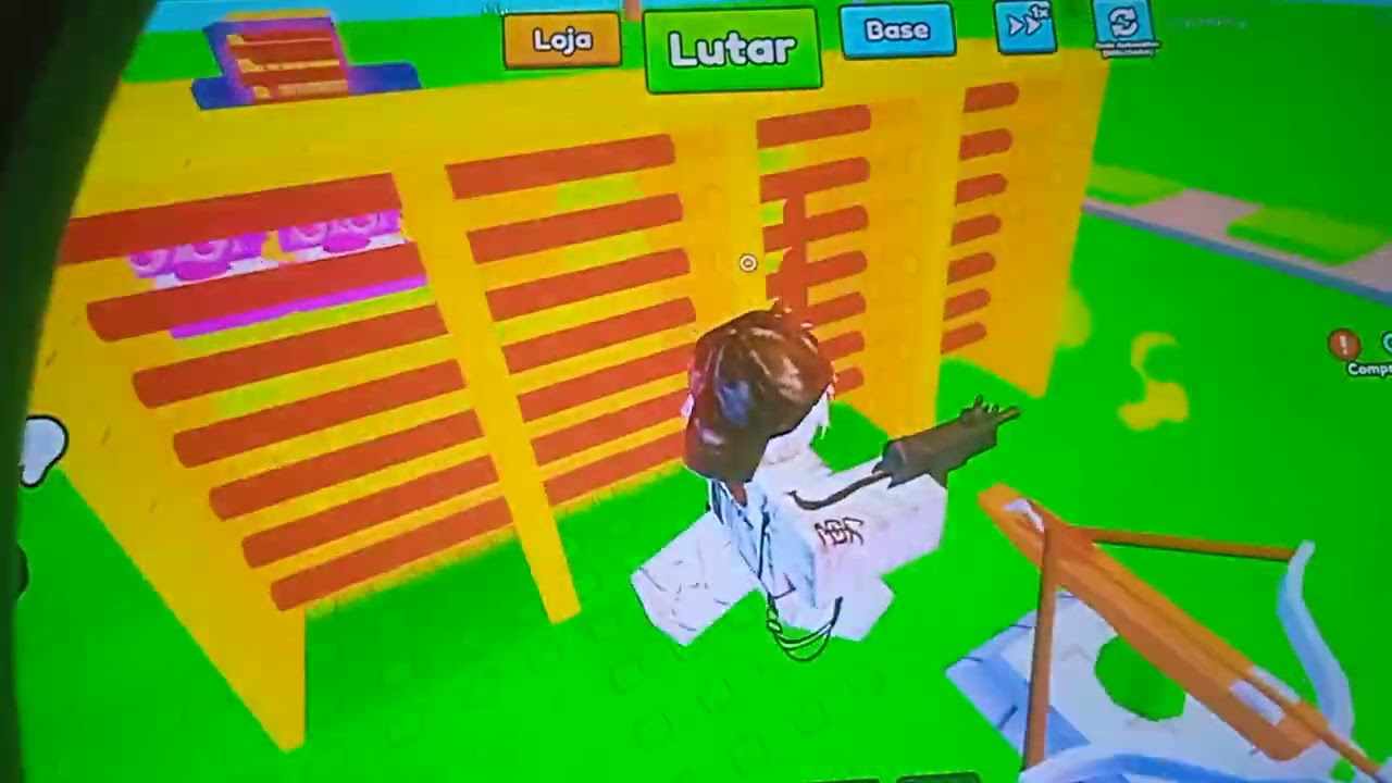 Vem comigo jogar construa uma base para derrotar um zumbi