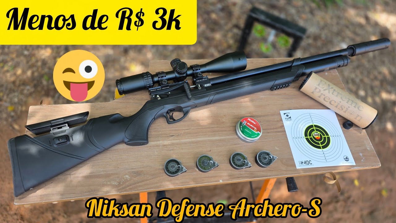 NIKSAN DEFENSE ARCHERO-S POR MENOS DE 3K? TESTE COMPLETO DA PCP CUSTO BENEFICIO DA TAG TACTICAL