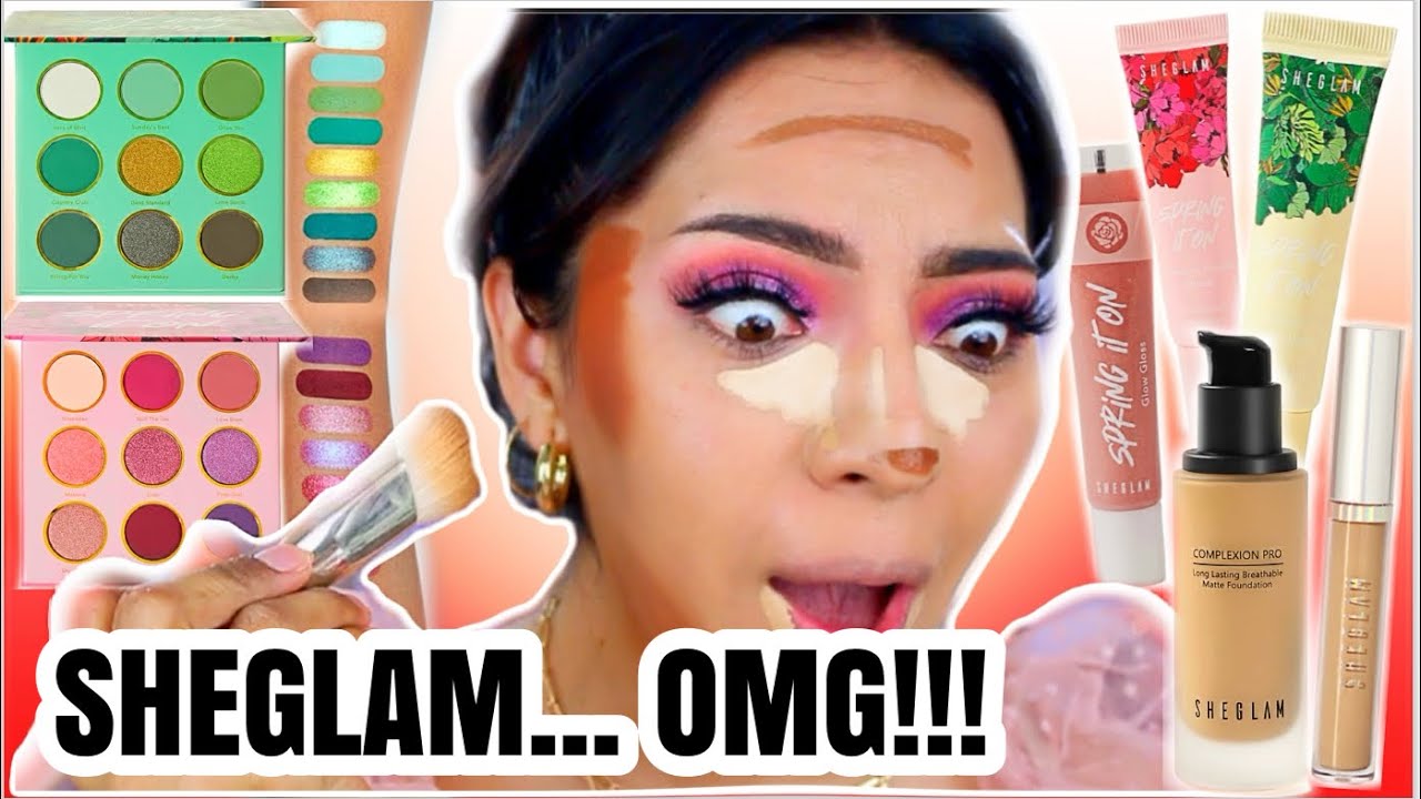 PROBANDO MAQUILLAJE DE SHEGLAM EN PIEL GRASA TODO EL DIA.. OMG♥BeautybyNena