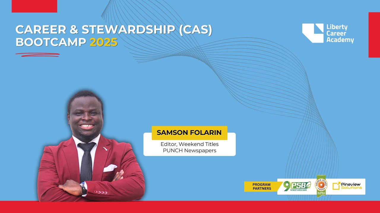 CAS BOOTCAMP 2025 | IDENTIFYING & LEVERAGING YOUR UNIQUENESS FOR CAREER SUCCESS | SAMSON FOLARIN