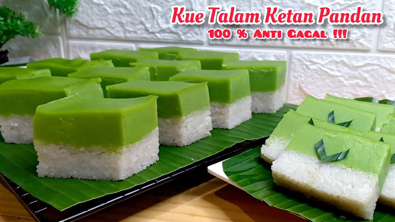 SALAH SATU KUE LEGENDARIS YANG MASIH HITS SAMPAI SEKARANG | SERIMUKA KETAN PANDAN