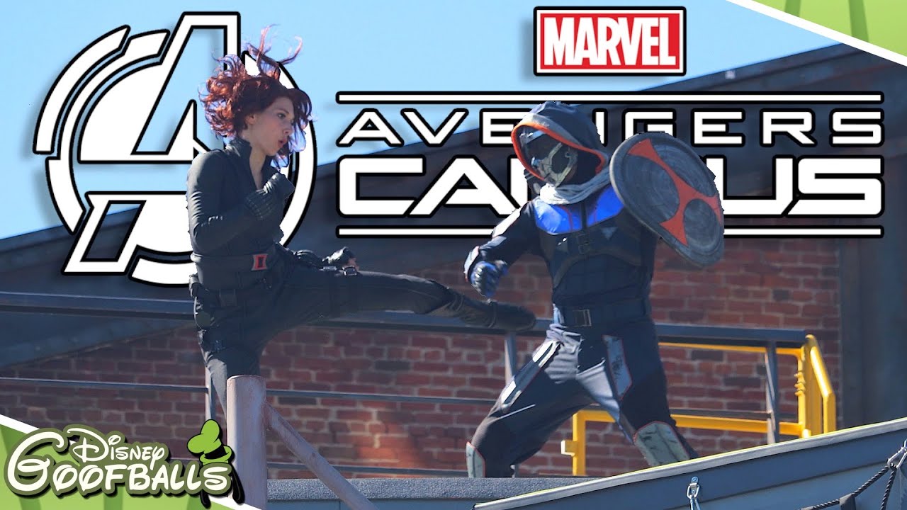 Black Widow & Black Panther Stuntshow 'Avengers Unite' - Avengers Campus Disneyland Paris 2022